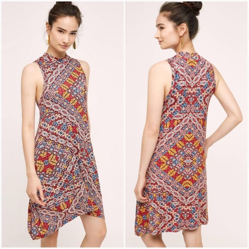 Anthropologie Maeve Lilt Swing Dress